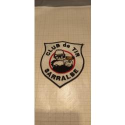 Patch à coudre ou coller stand de tir de sarralbe