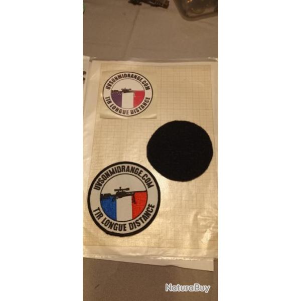 Patch  coudre ou coller tir longue distance uvsonmidrange et autocollant