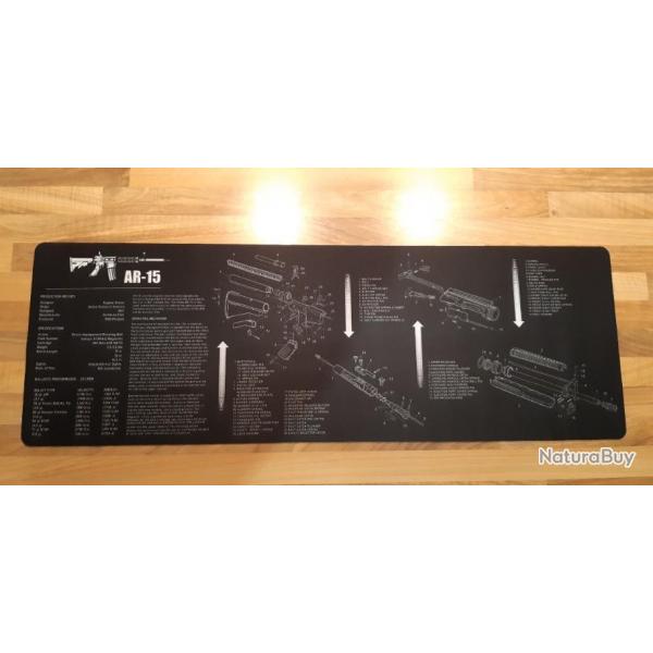 Tapis de nettoyage noprne "AR15"