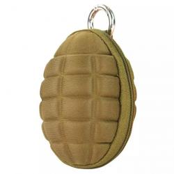 Porte-Clefs Grenade Coyote Brown