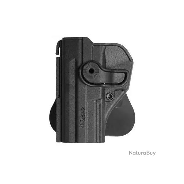 Holster Rigide LV2 Sig Sauer Pro SP2022/SP2009 Gaucher Noir