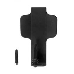 Holster Rigide Discret 9mm/.40"/.357"/.38" Ambidextre Noir