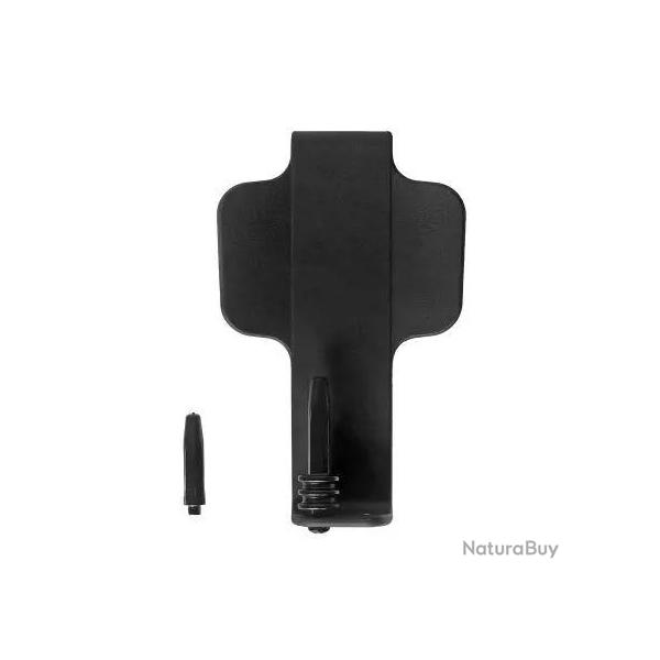 Holster Rigide Discret 9mm/.40"/.357"/.38" Ambidextre Noir