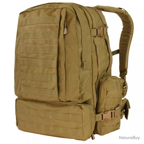 Sac Tactique 3 Days Assault 50L Coyote Brown