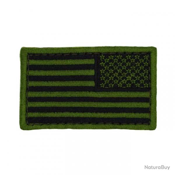 Patch Drapeau USA Invers Olive Drab