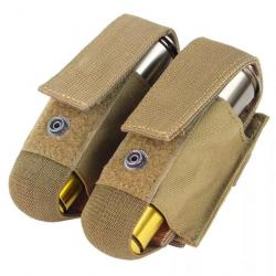 Porte Grenades Double 40MM Coyote Brown