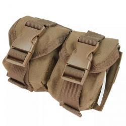 Porte Grenade frag Double Coyote Brown