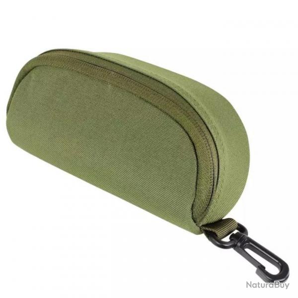 Porte Lunettes Vert Olive