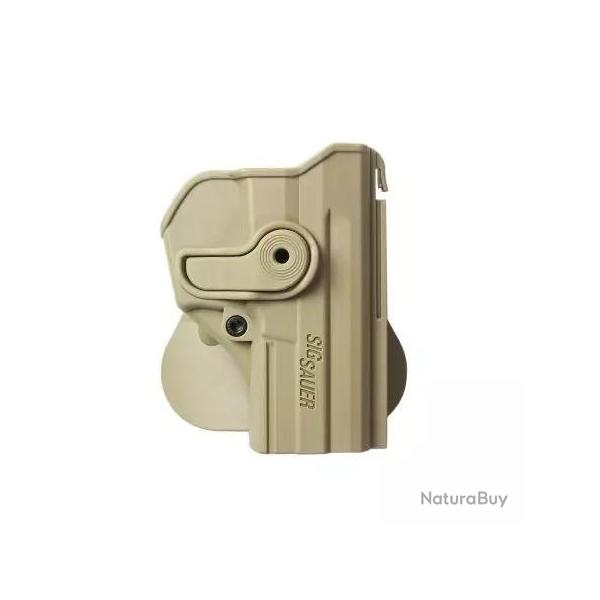 Holster Rigide LV2 Sig Sauer Pro SP2022/SP2009 Droitier Tan