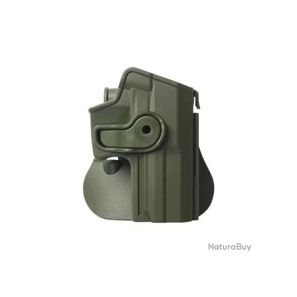 Holster Rigide LV2 Heckler & Koch Usp Compact 9/.40 Droitier Olive Drab