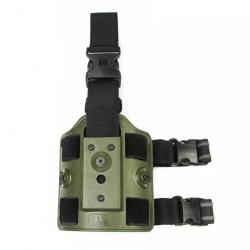 Plateforme de Cuisse Rigide Vert Olive