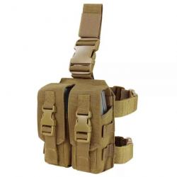 Poche De Cuisse M4 Double Coyote Brown