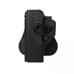 Holster rigide LV2 Glock 17/22/28/31 Gen4/5 gaucher Noir