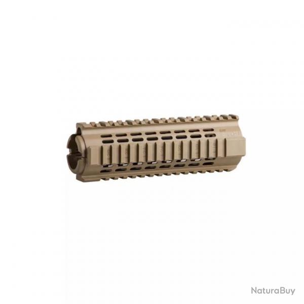 Garde-Main PCQ Carabine 4 Rails Polymre 6.5" Tan