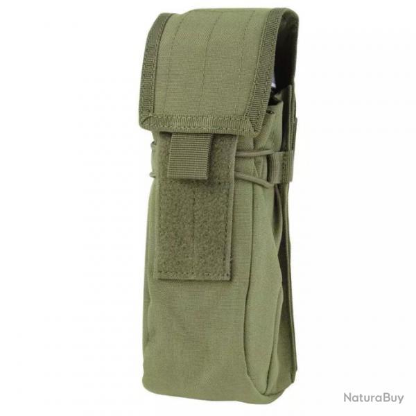 Poche Porte Bouteille Vert Olive