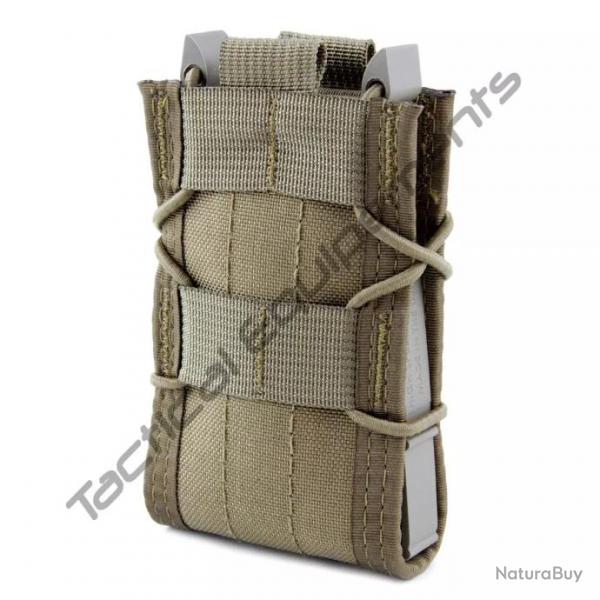 Poche Simple Fusil Taco Coyote Brown