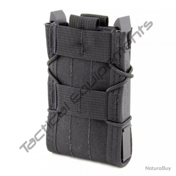 Poche Simple Fusil Taco Noir