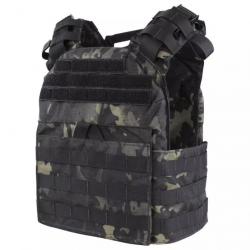 Porte-Plaques Cyclone Léger Multicam® Black(TM)