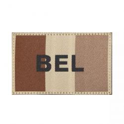 Patch Drapeau Belge Desert