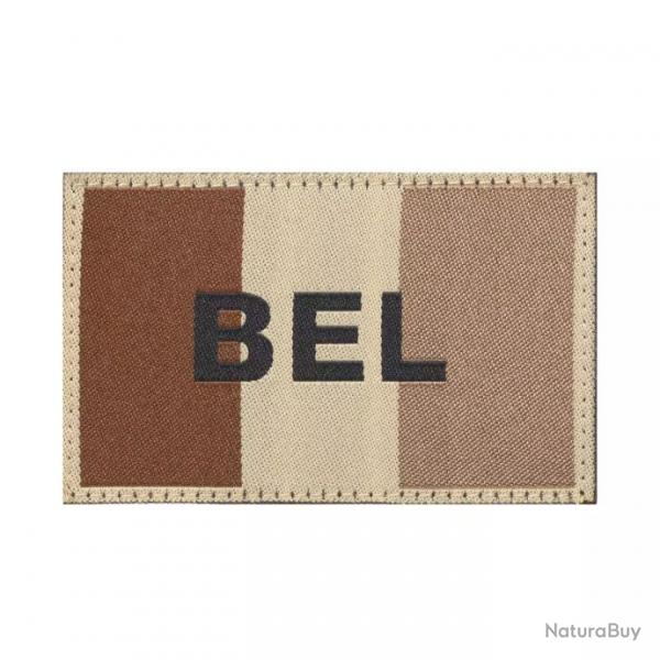 Patch Drapeau Belge Desert