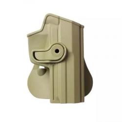 Holster Rigide LV2 Heckler & Koch USP Full-size 9mm/.40 Droitier Tan