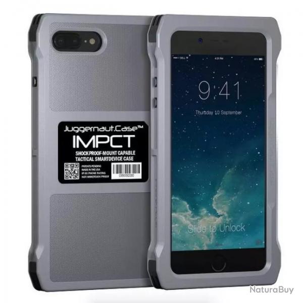 Coque Tlphone IMPCT(TM) pour iPhone 7 & 8+ Gris