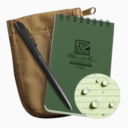 Kit Notes Imperméable 7x12 Top Spiral + Housse Tan