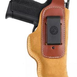 Holster IA3 inside Glock / Sig Pro cuir camel