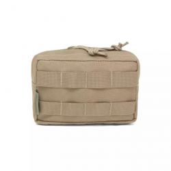 Poche Utility Horizontale Small Coyote Tan