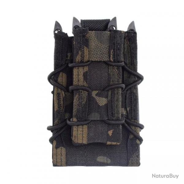 Poche Double Decker Taco Multicam Black