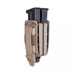 Porte-chargeur Double Arme De Poing 8BL02 Universel Tan