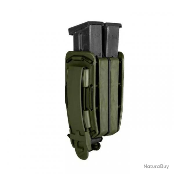 Porte-chargeur Double Arme De Poing 8BL02 Universel Vert Olive