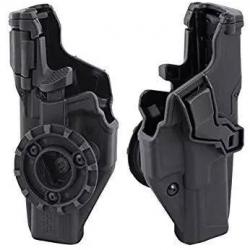 Holster Safe&Fast Index Lvl3 Glock 17 DISC RDC Noir Gaucher