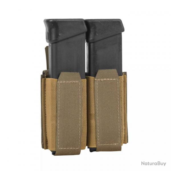 Poche Low Profile Double Pistol Mag Coyote Brown