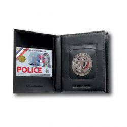 Porte-Cartes Professionnel 3 Volets Horizontal + Emplacement médaille