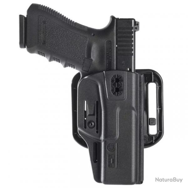 Holster ambidextre Hybrid VJH804 Glock 17/19 noir