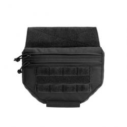 Drop Down Utility Pouch Noir