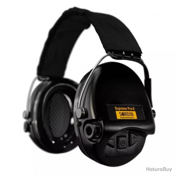 Casque Anti-bruit Suprme Pro-X Serre-Tte Noir Noir