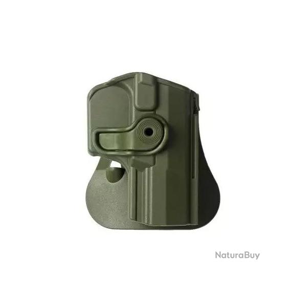 Holster Rigide LV2 Walter PPQ Droitier Olive Drab