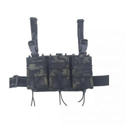 Plateforme Rifle Leg Rig V2 Multicam Black