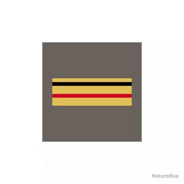 Grade militaire haute visibilit jaune Major
