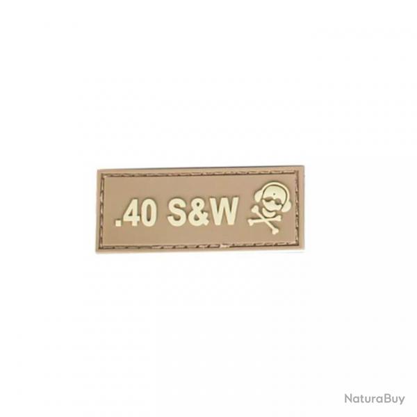 Patch Calibre .40 S&W Tan