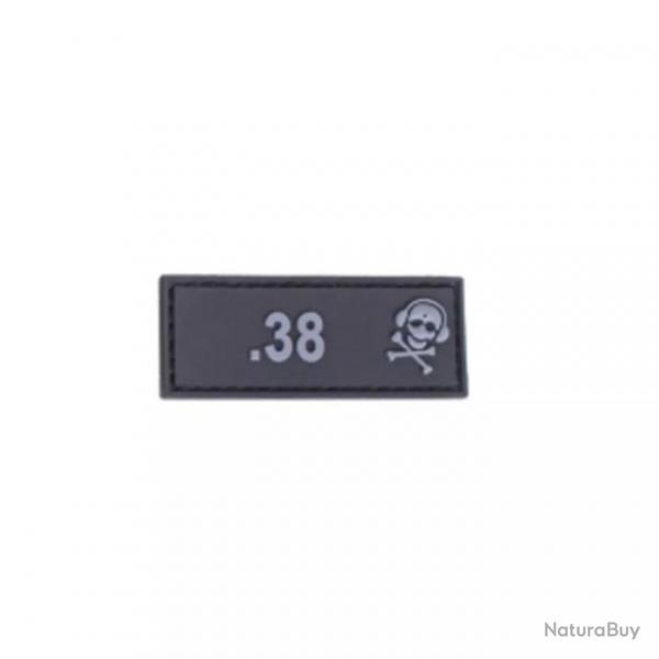 Patch Calibre .38 Noir