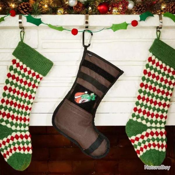 Chaussette Tactique + Patch Ugly Christmas