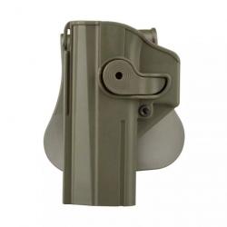 Holster Rigide LV2 CZ P-09, Shadow 2 Gaucher Olive Drab