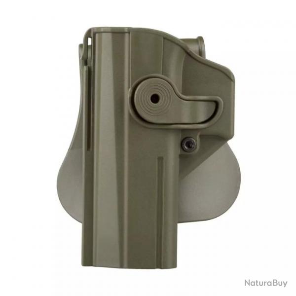 Holster Rigide LV2 CZ P-09, Shadow 2 Gaucher Olive Drab