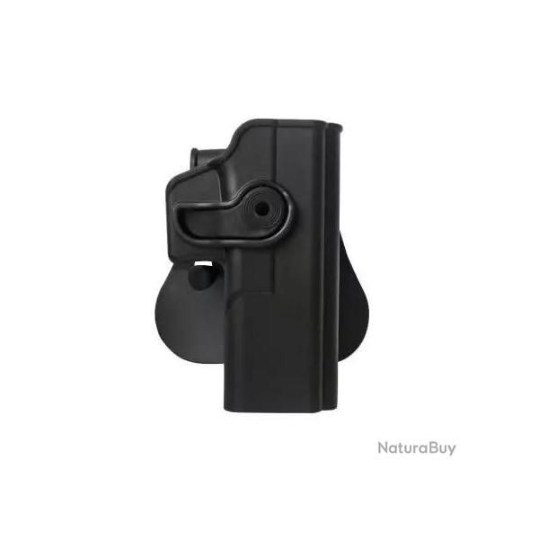 Holster Rigide LV2 Glock 20/21/28/30/37/38/41 Gen 4 Droitier Noir