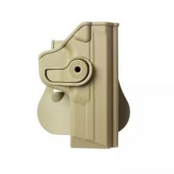 Holster Rigide LV2 Smith & Wesson M&P Droitier Tan