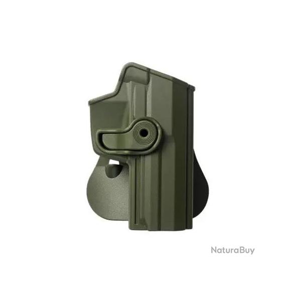 Holster Rigide LV2 Heckler & Koch USP Full-size 9mm/.40 Droitier Olive Drab