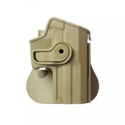 Holster Rigide LV2 Heckler & Koch Usp Compact 9/.40 Droitier Tan